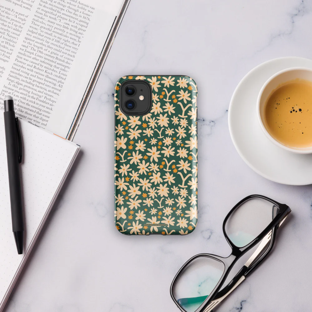 Yellowstone Floral Tough iPhone Case - Image 2