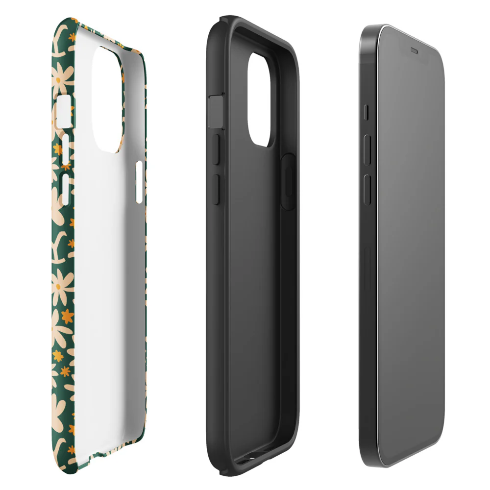 Yellowstone Floral Tough iPhone Case - Image 21