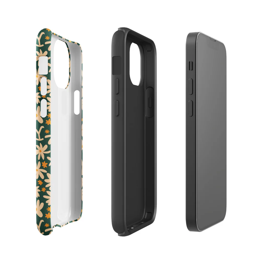 Yellowstone Floral Tough iPhone Case - Image 27