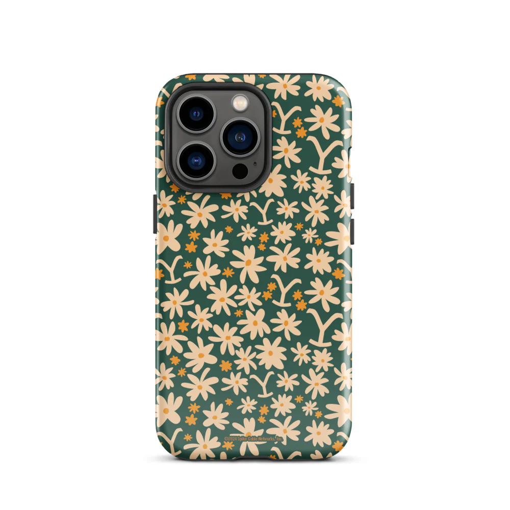 Yellowstone Floral Tough iPhone Case - Image 28