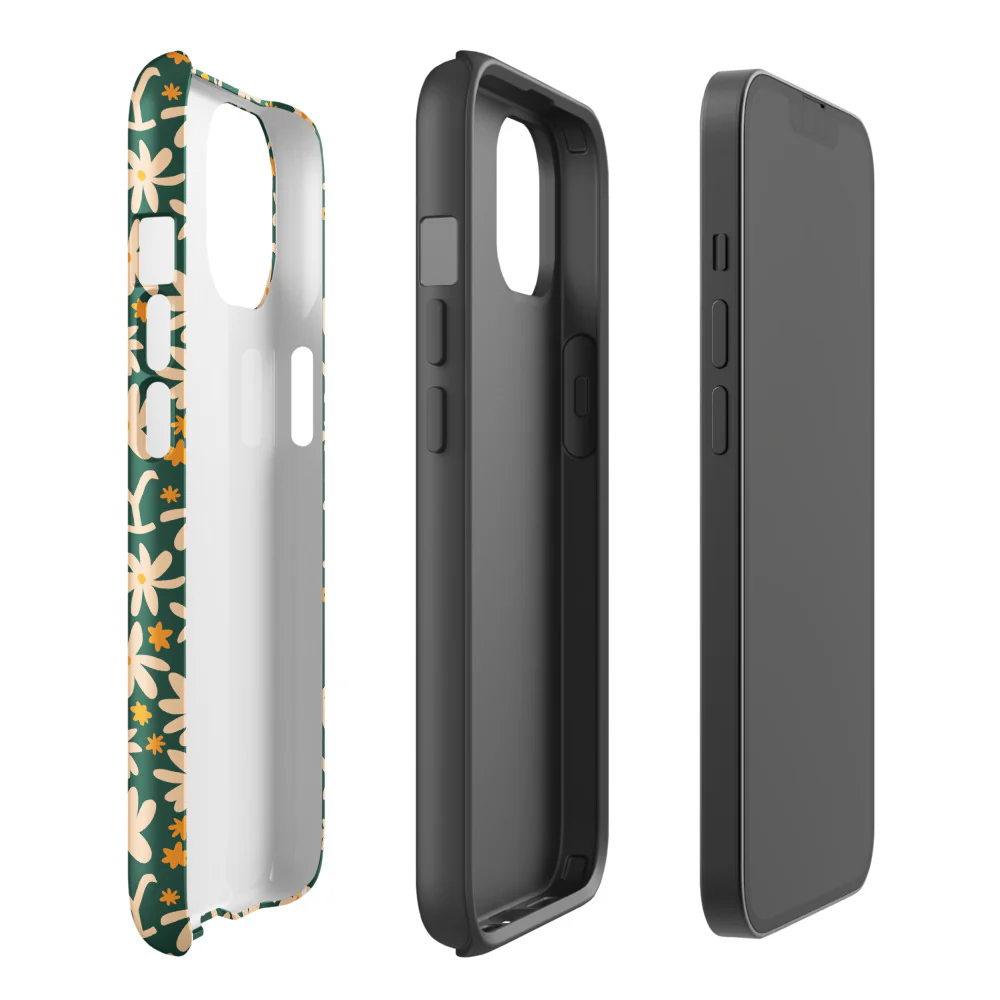 Yellowstone Floral Tough iPhone Case - Image 36