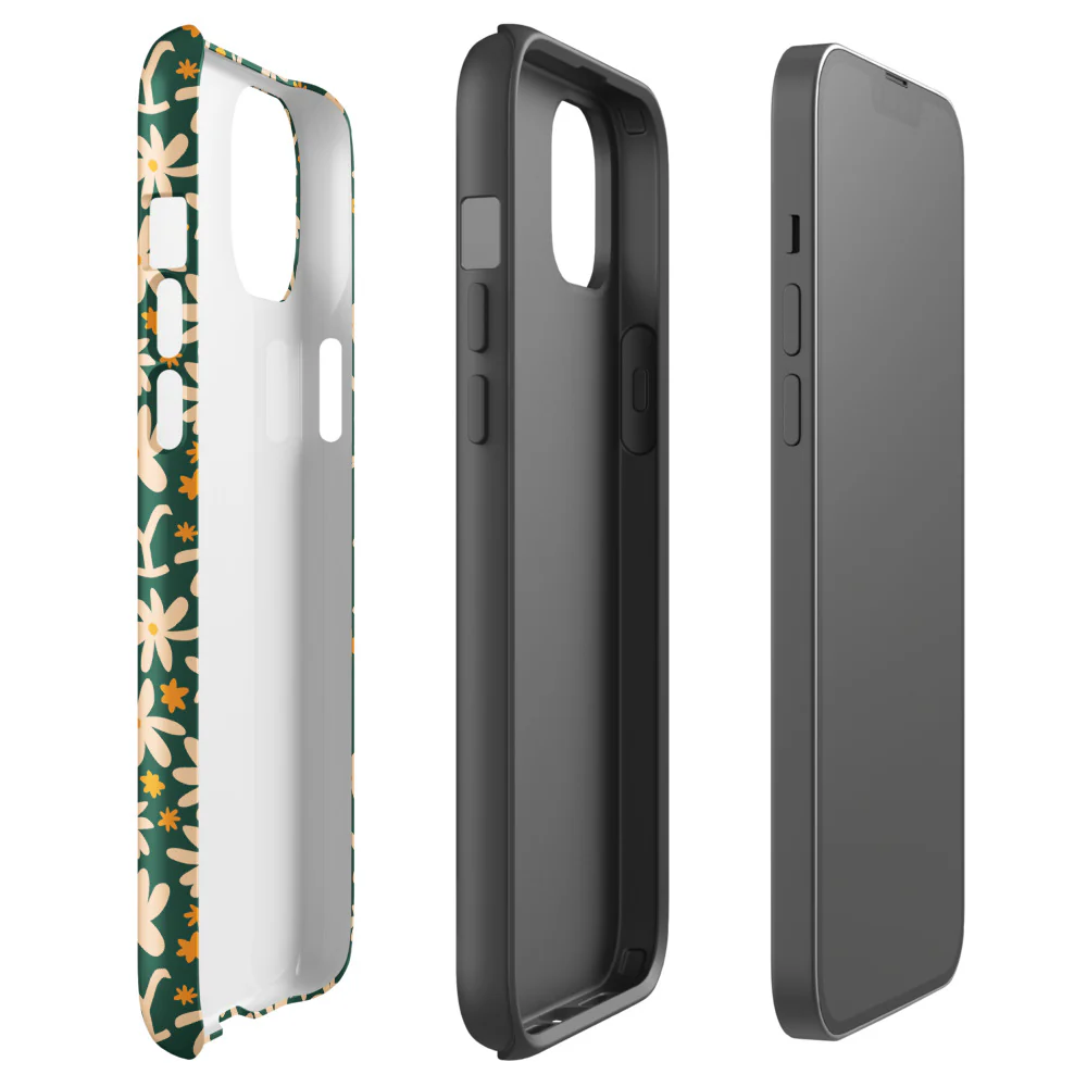 Yellowstone Floral Tough iPhone Case - Image 39