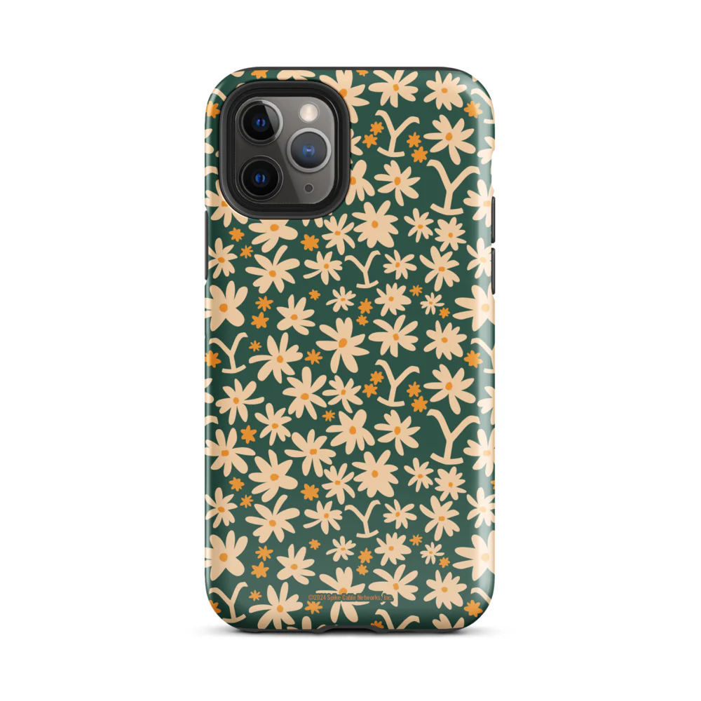 Yellowstone Floral Tough iPhone Case - Image 4