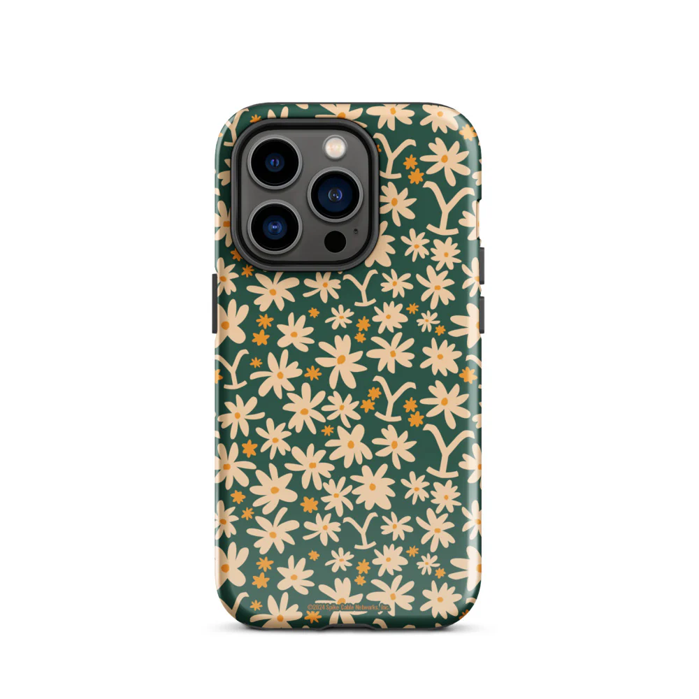 Yellowstone Floral Tough iPhone Case - Image 40