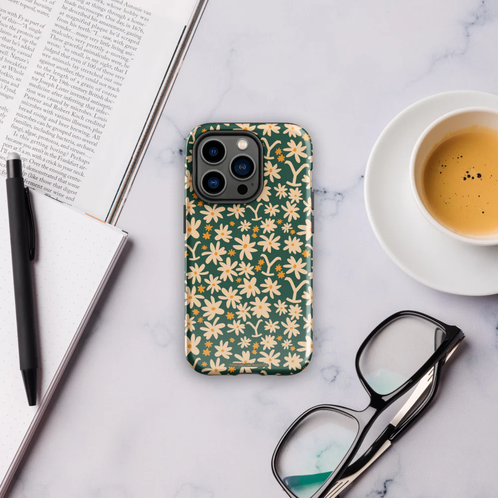 Yellowstone Floral Tough iPhone Case - Image 41