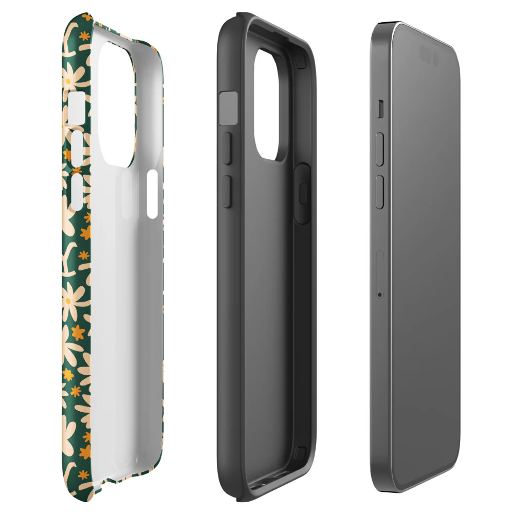 Yellowstone Floral Tough iPhone Case - Image 45