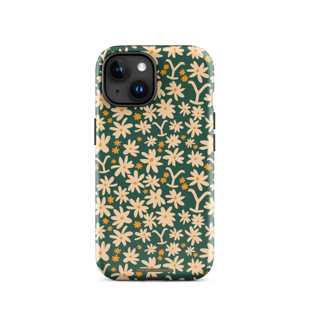Yellowstone Floral Tough iPhone Case - Image 46