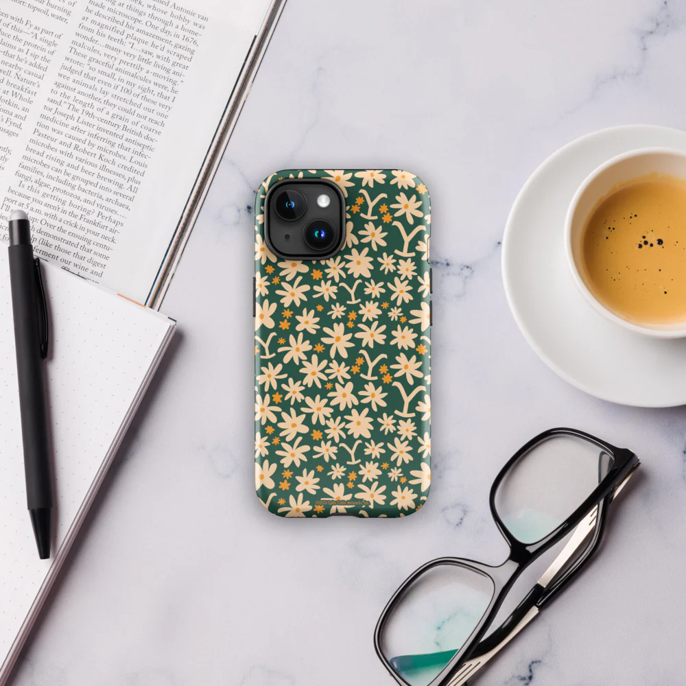 Yellowstone Floral Tough iPhone Case - Image 47