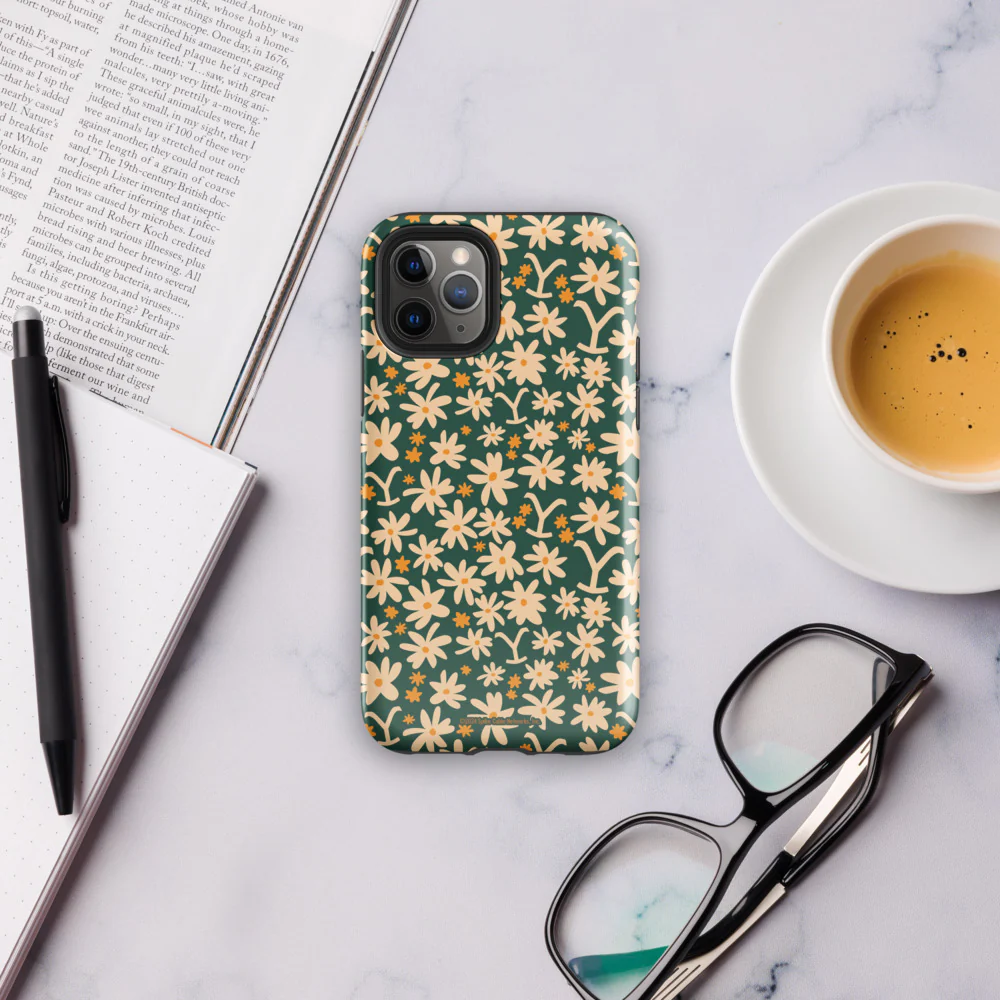 Yellowstone Floral Tough iPhone Case - Image 5