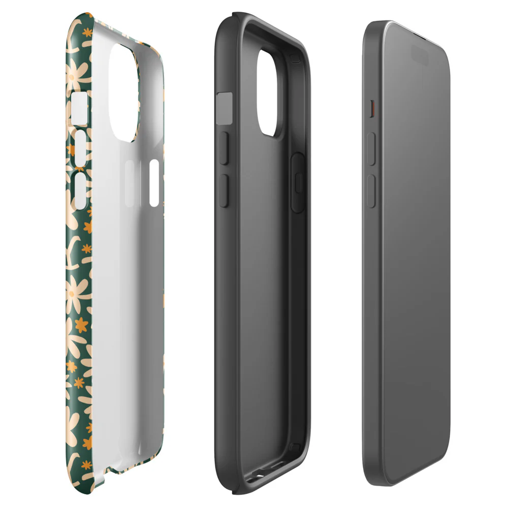 Yellowstone Floral Tough iPhone Case - Image 51