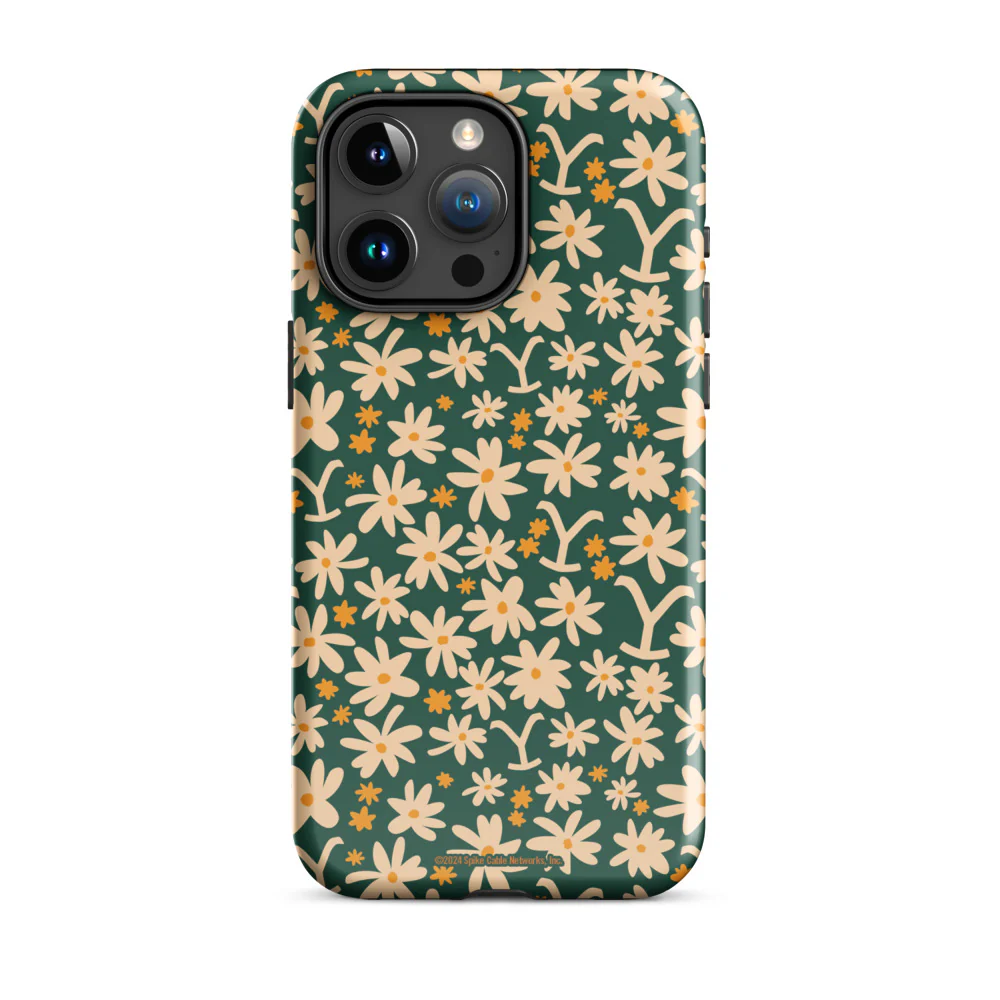 Yellowstone Floral Tough iPhone Case - Image 55