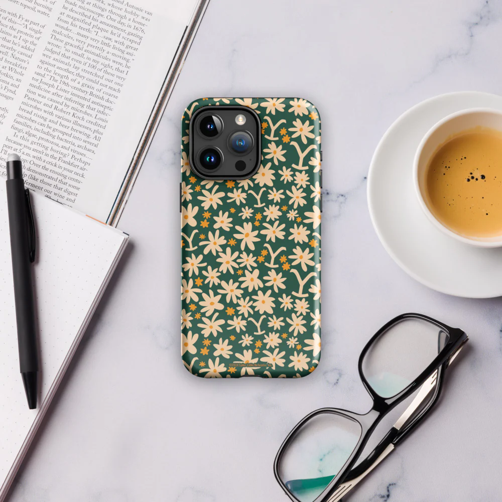 Yellowstone Floral Tough iPhone Case - Image 56