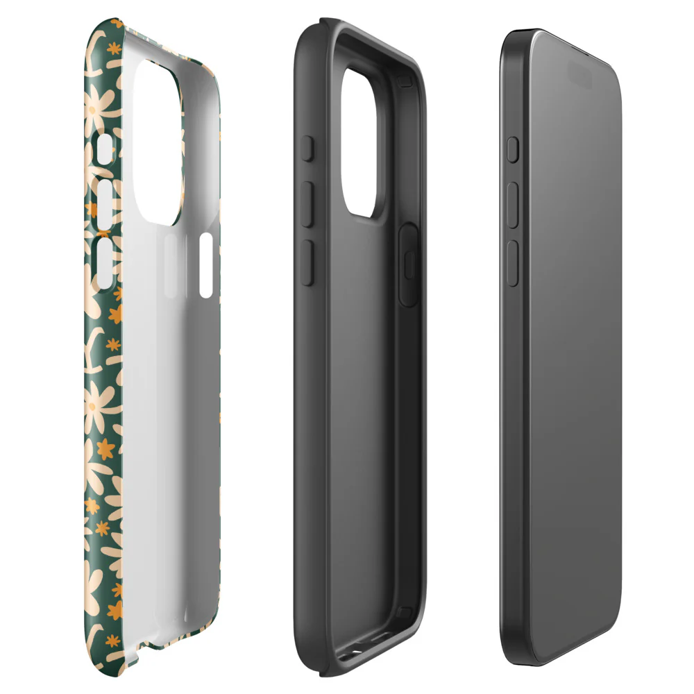 Yellowstone Floral Tough iPhone Case - Image 57