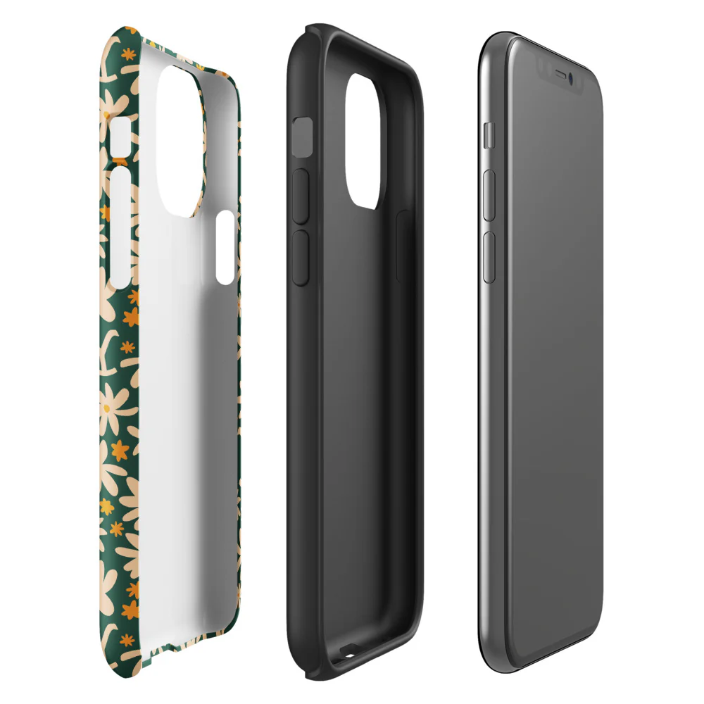 Yellowstone Floral Tough iPhone Case - Image 6