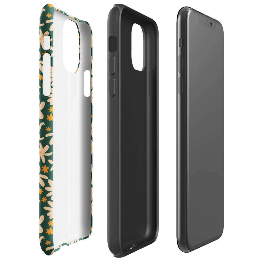 Yellowstone Floral Tough iPhone Case - Image 9