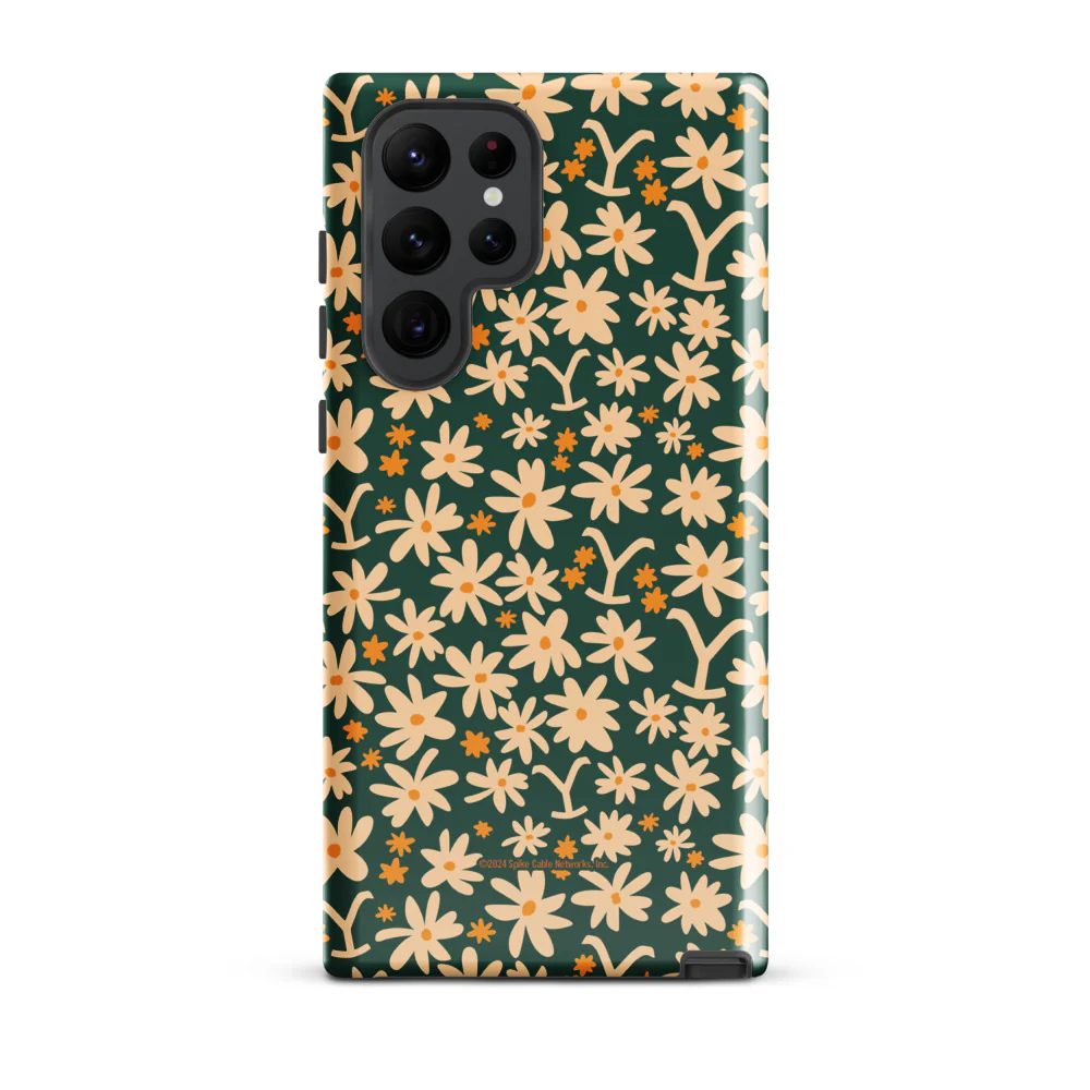 Yellowstone Floral Tough Samsung Case - Image 40