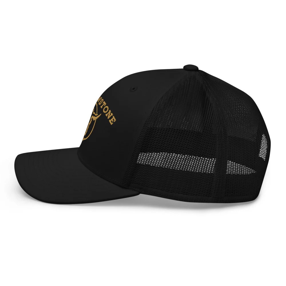 Yellowstone Gold Skull Trucker Hat - Image 2