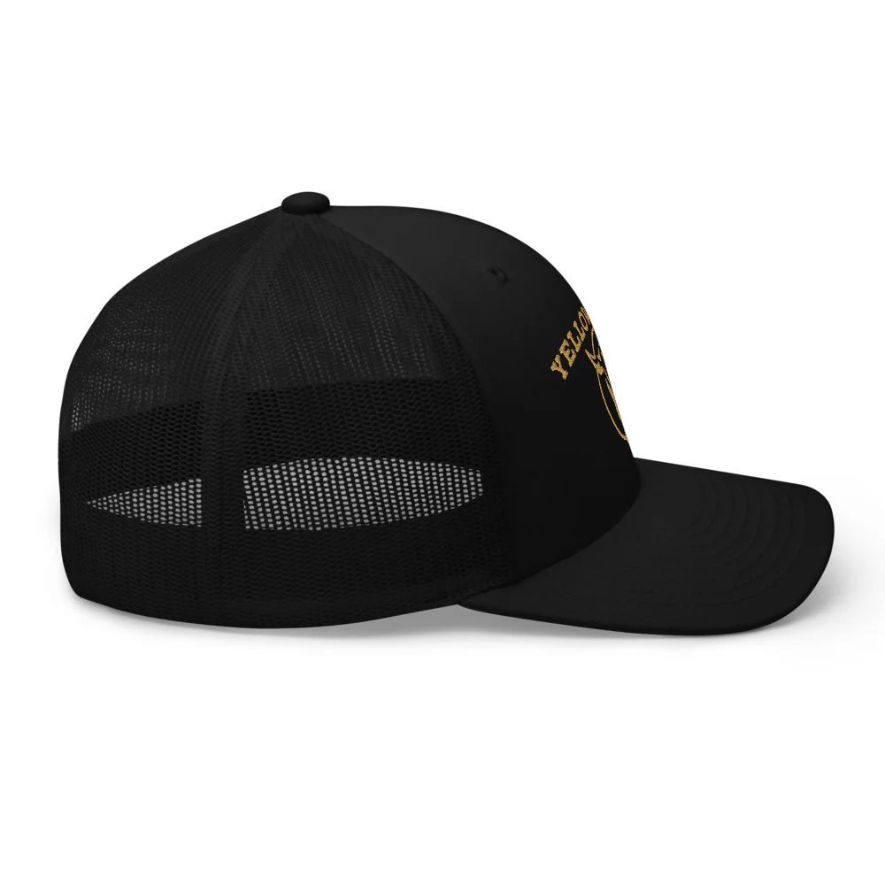 Yellowstone Gold Skull Trucker Hat - Image 4
