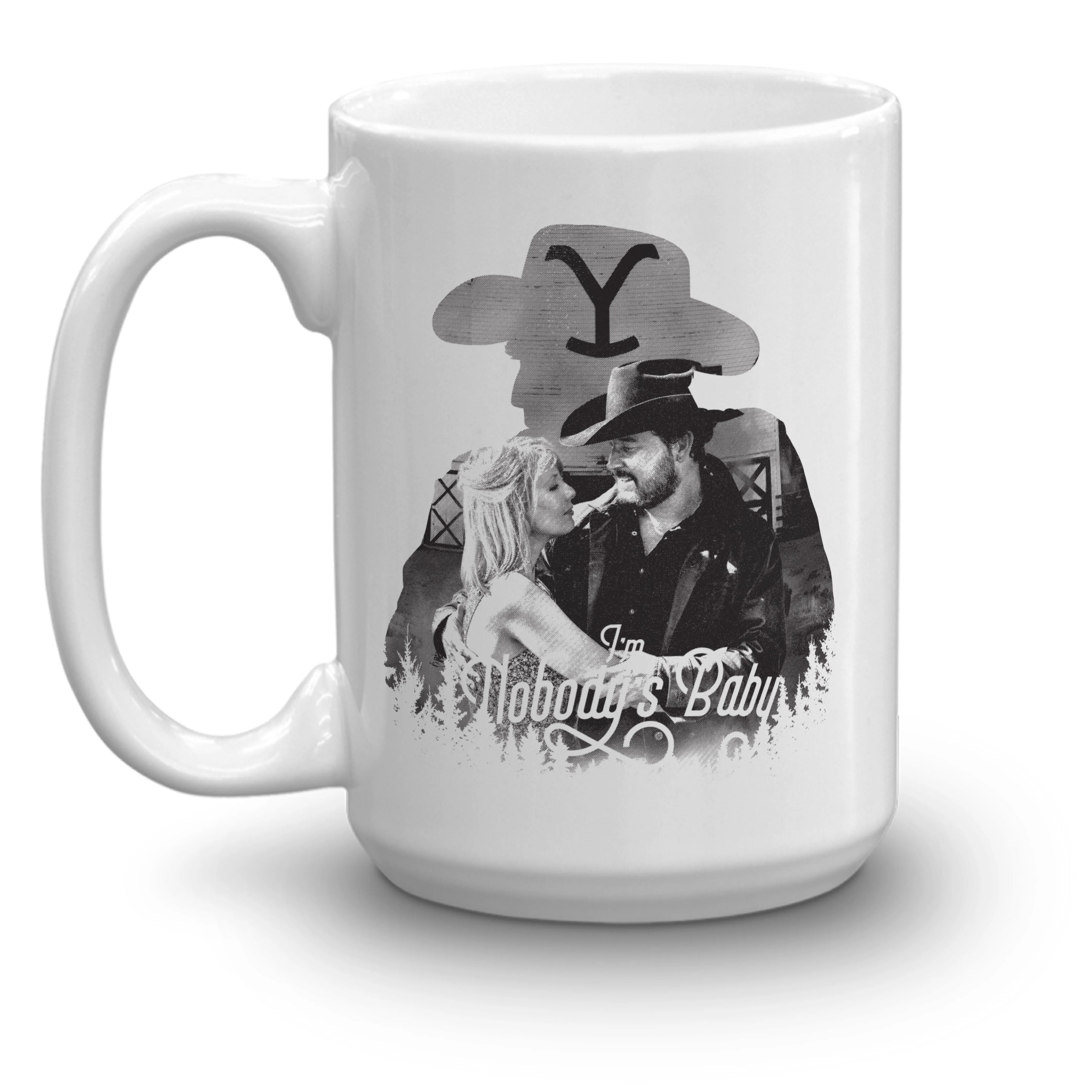Yellowstone I'm Nobody's Baby White Mug - Image 5