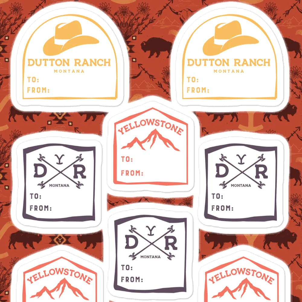 Yellowstone Icons Gift Sticker Sheet - Image 2