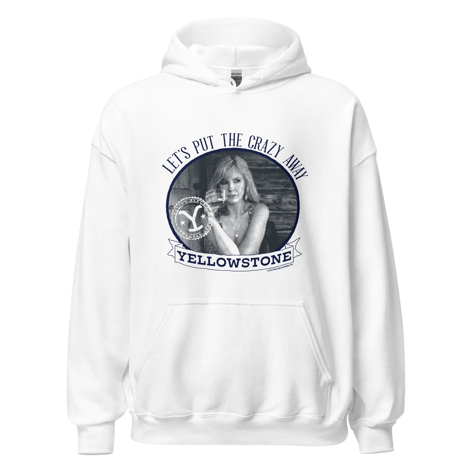 Yellowstone Let's Put the Crazy Away Hoodie - Image 4