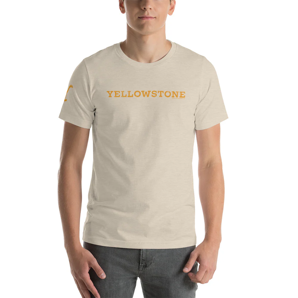 Yellowstone Logo Unisex Premium T-Shirt - Image 6