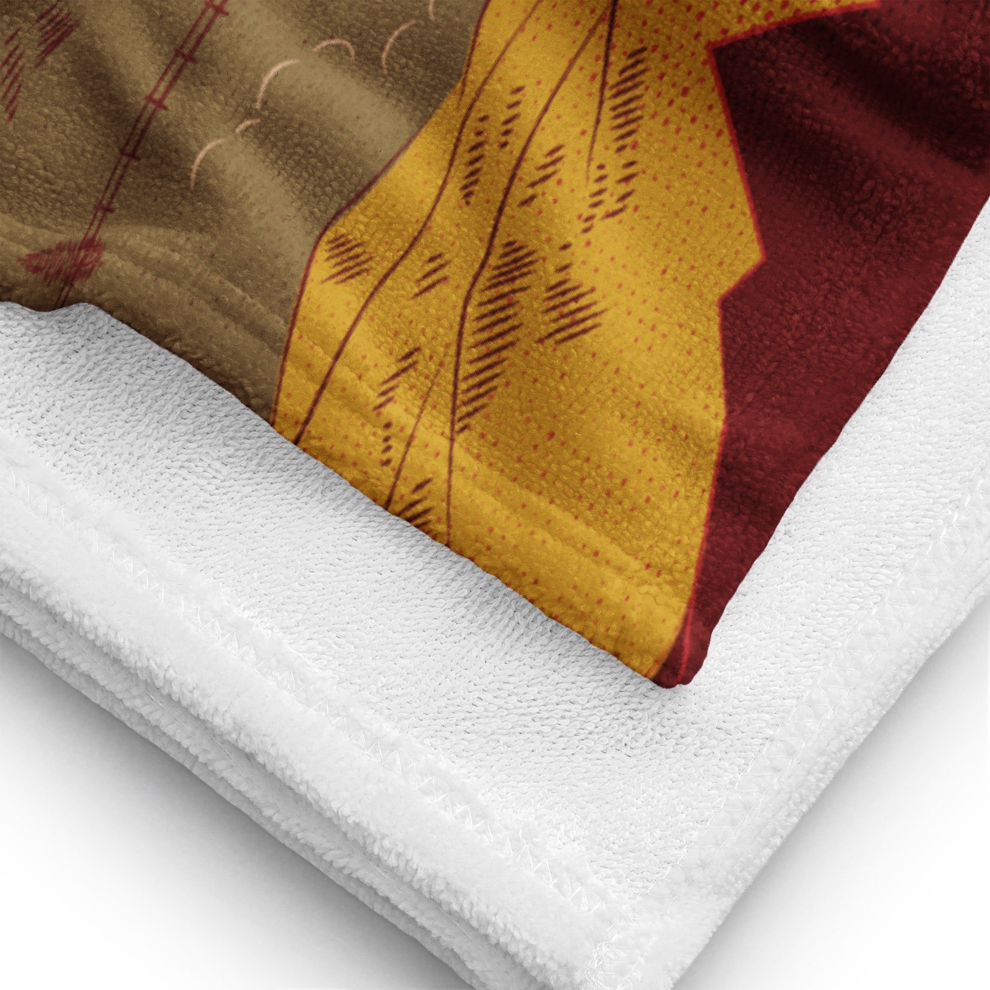 Yellowstone Mountains Beach Towel - Image 3