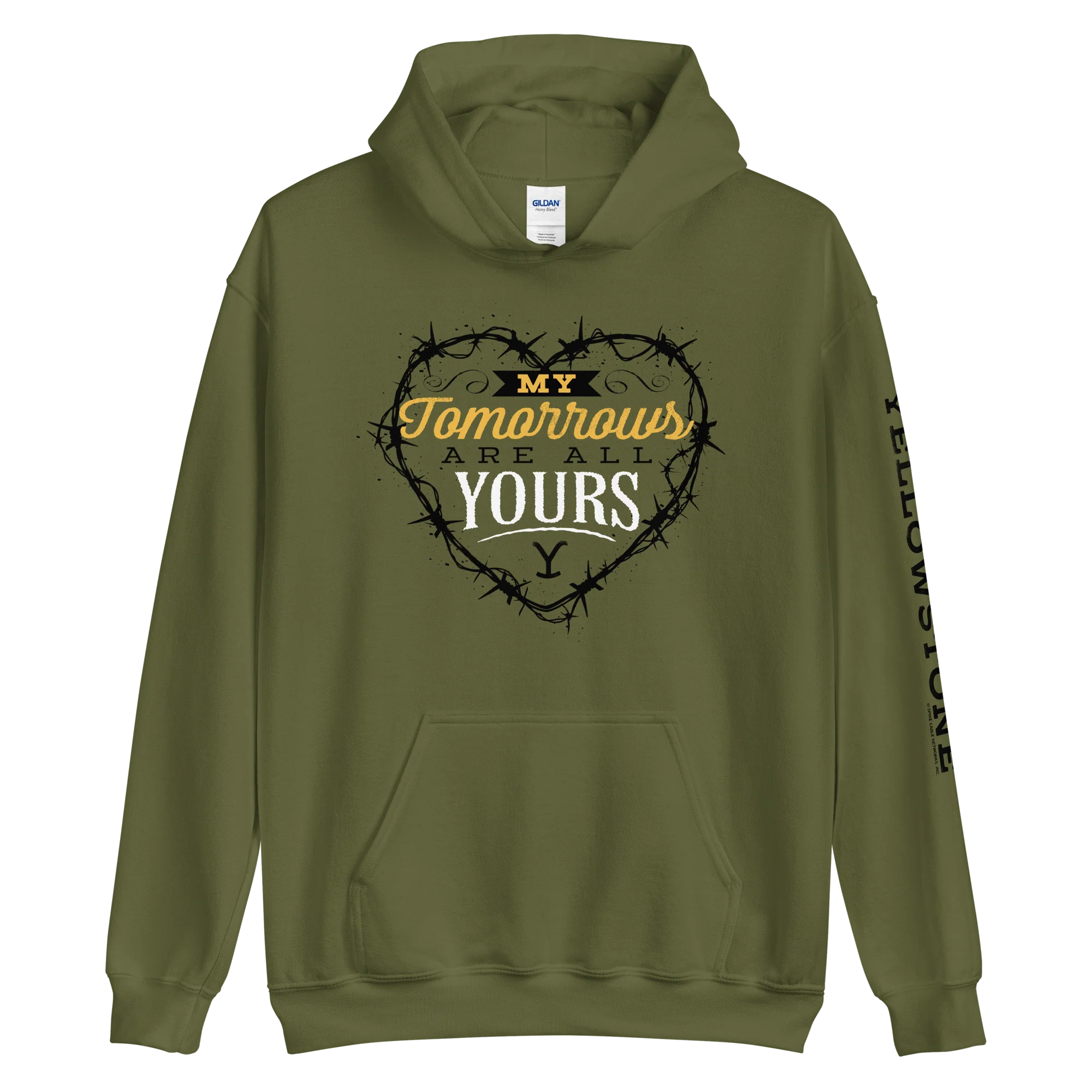 Yellowstone My Tomorrows Are All Yours Hooded Sweatshirt - Image 3