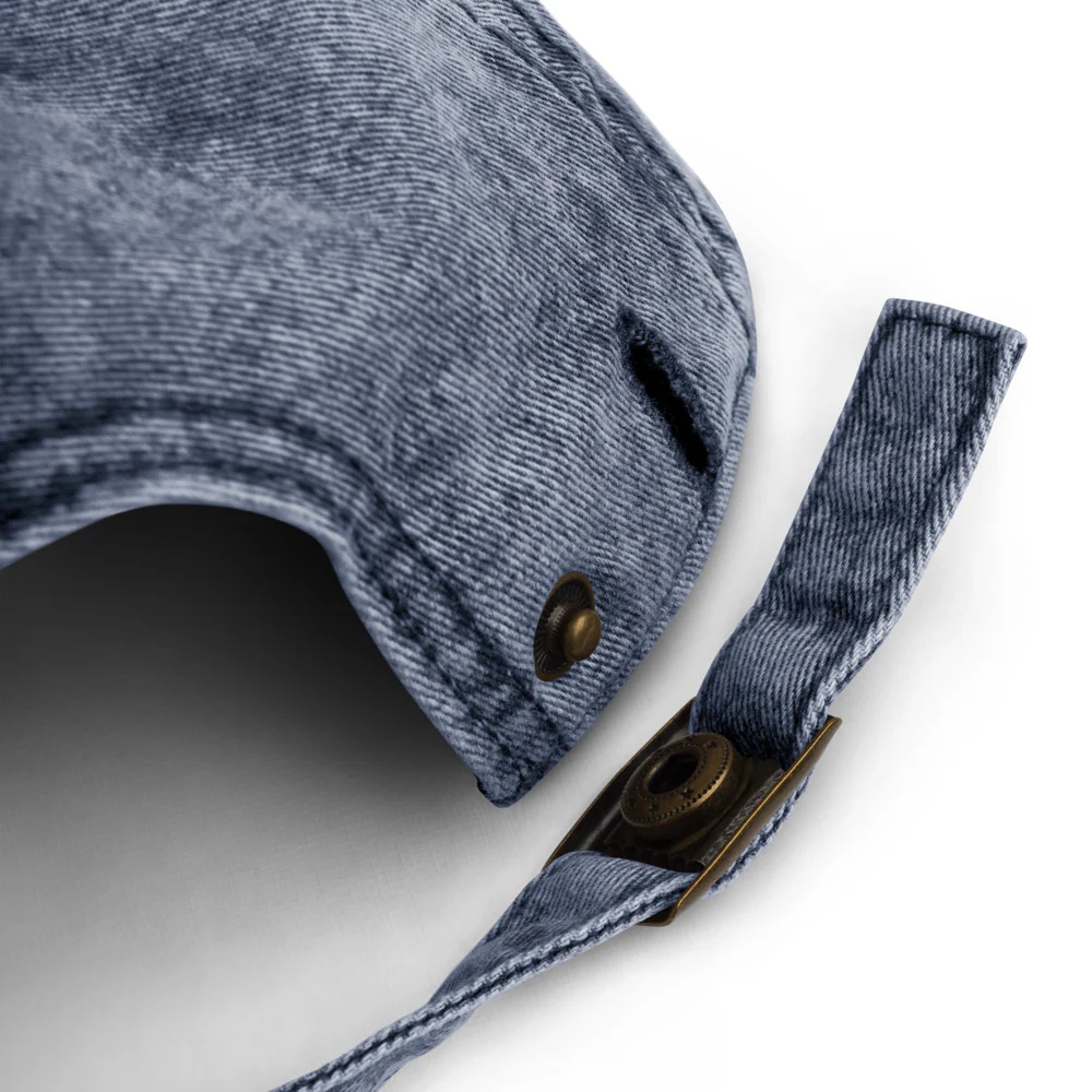 Yellowstone Patch Vintage Denim Hat - Image 4