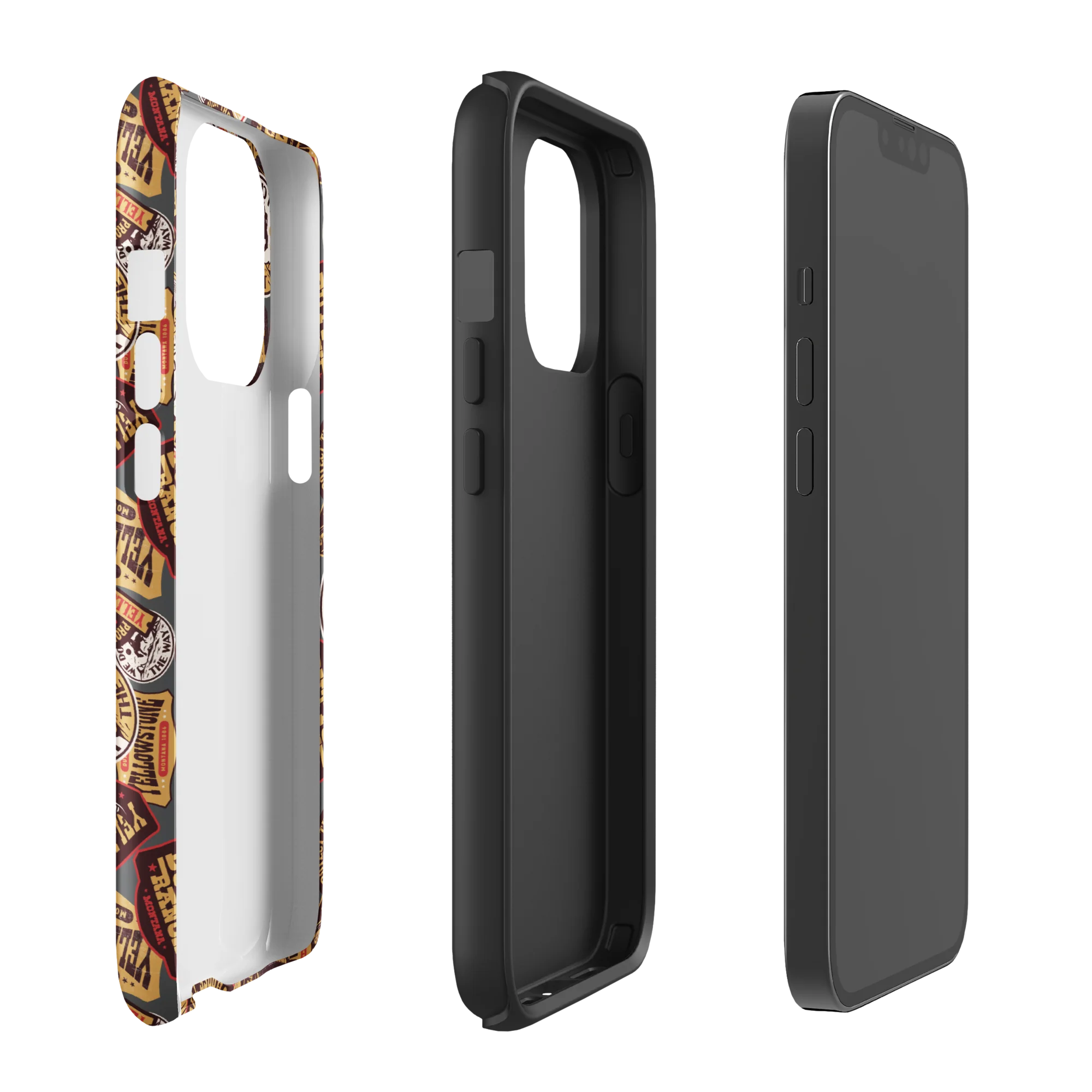 Yellowstone Patches Tough Phone Case - iPhone - Image 20