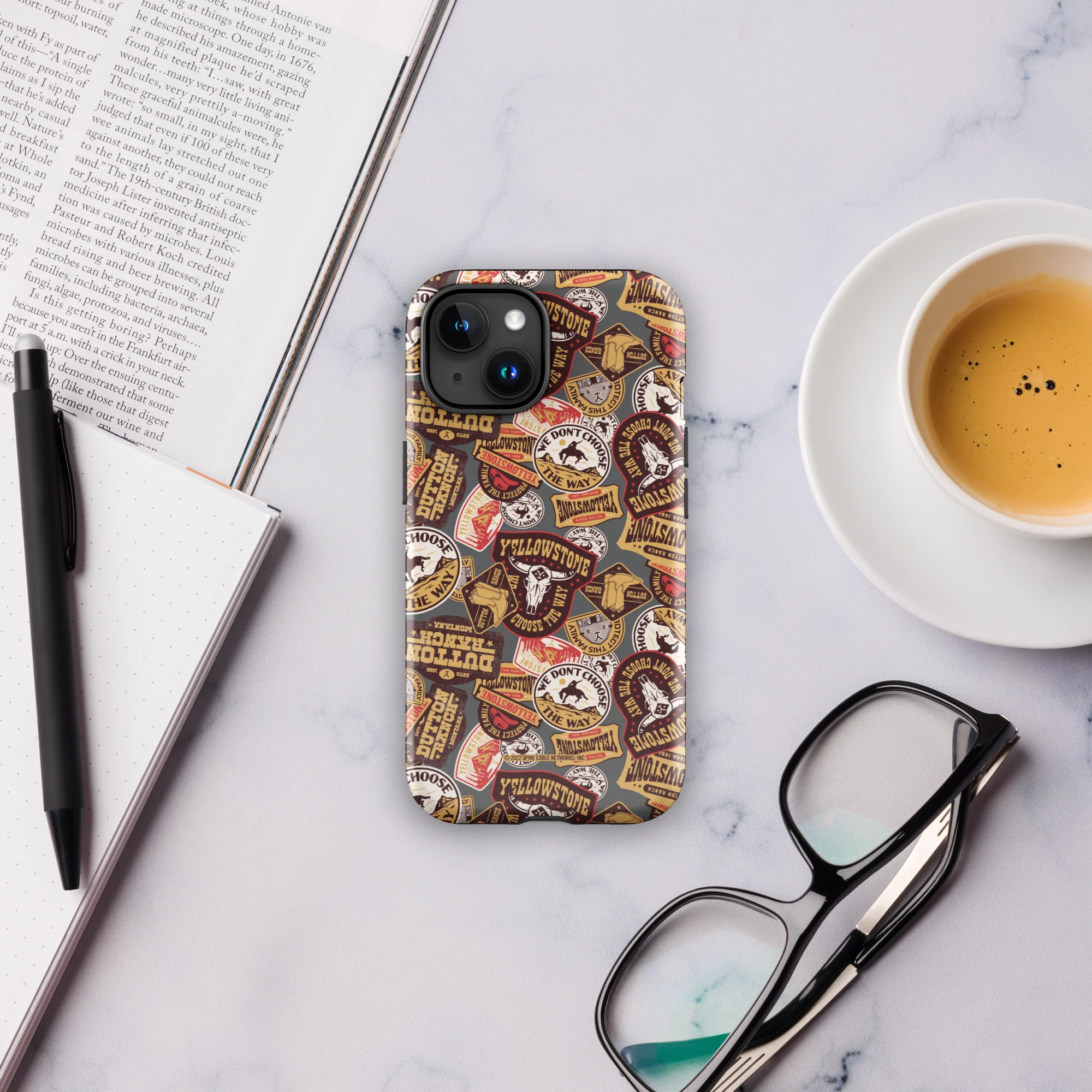 Yellowstone Patches Tough Phone Case - iPhone - Image 39