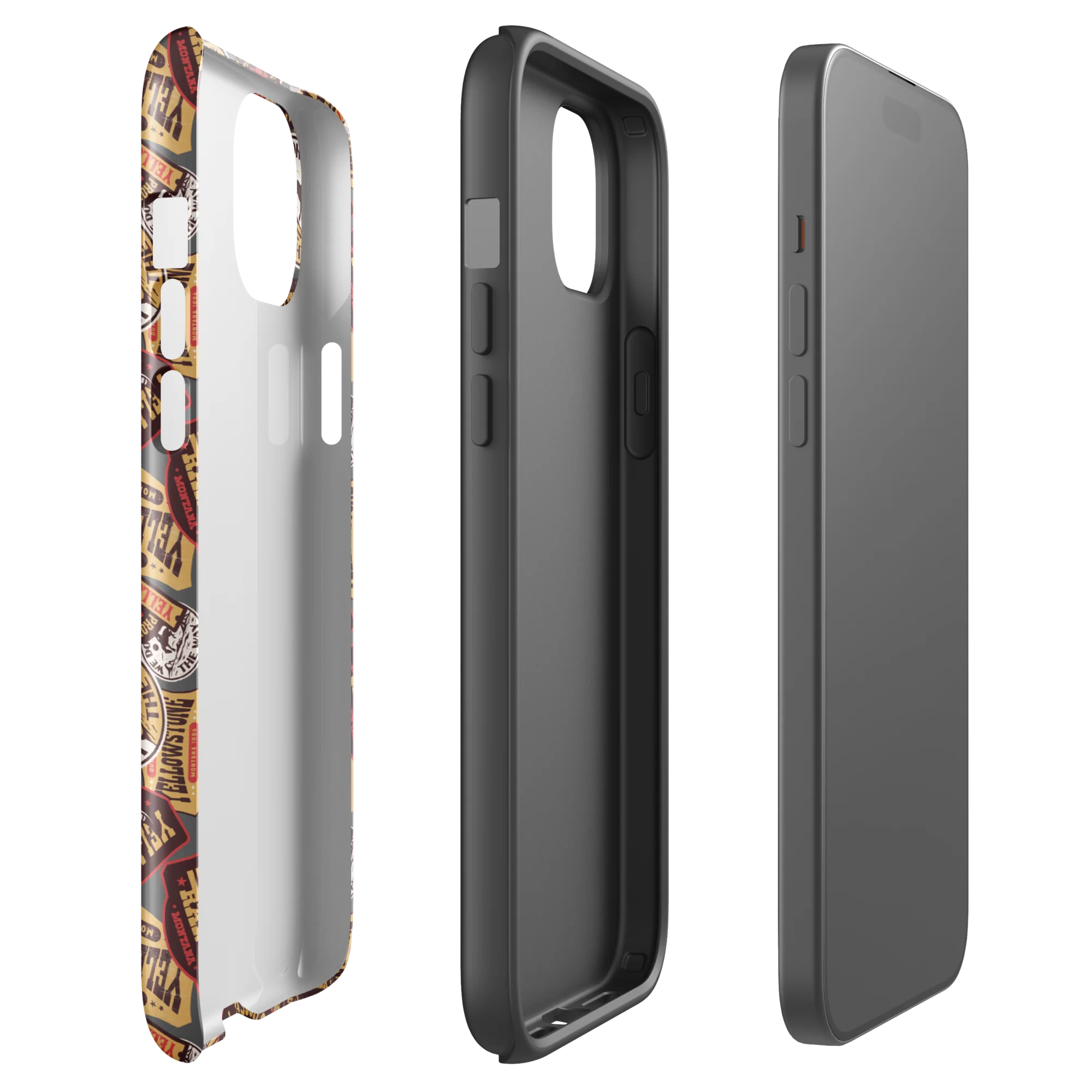 Yellowstone Patches Tough Phone Case - iPhone - Image 41
