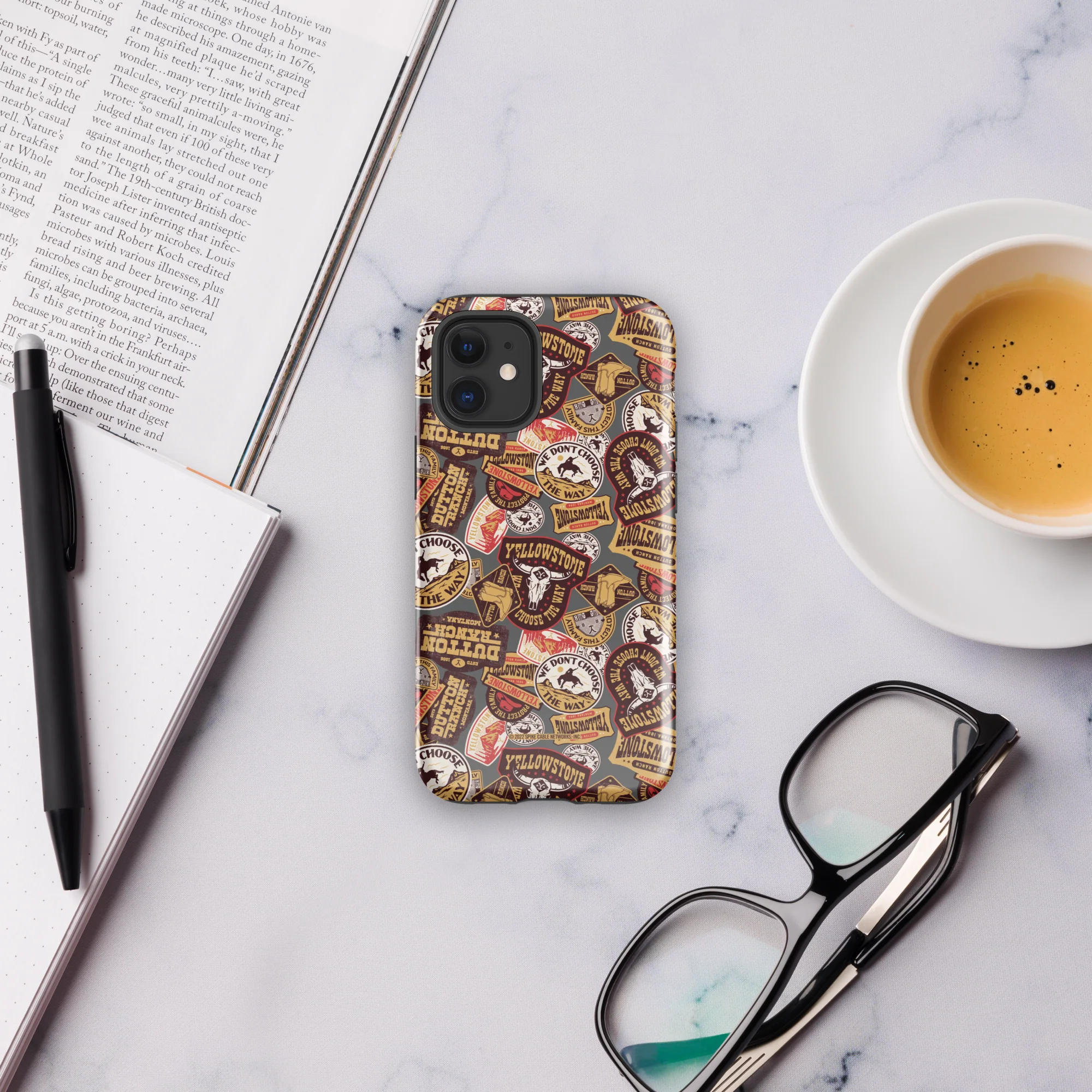 Yellowstone Patches Tough Phone Case - iPhone - Image 6