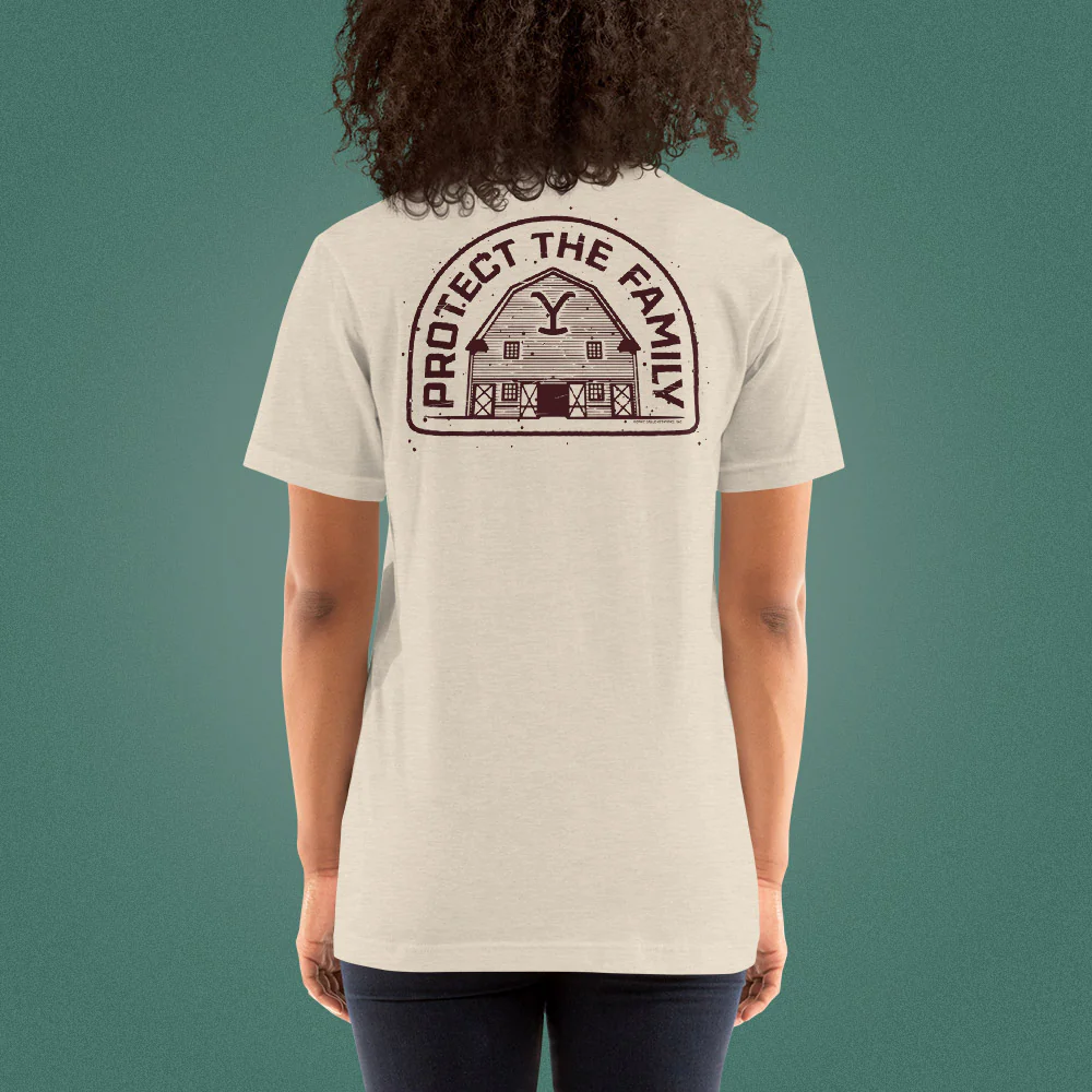 Yellowstone Protect the Family Unisex Premium T-Shirt - Image 3