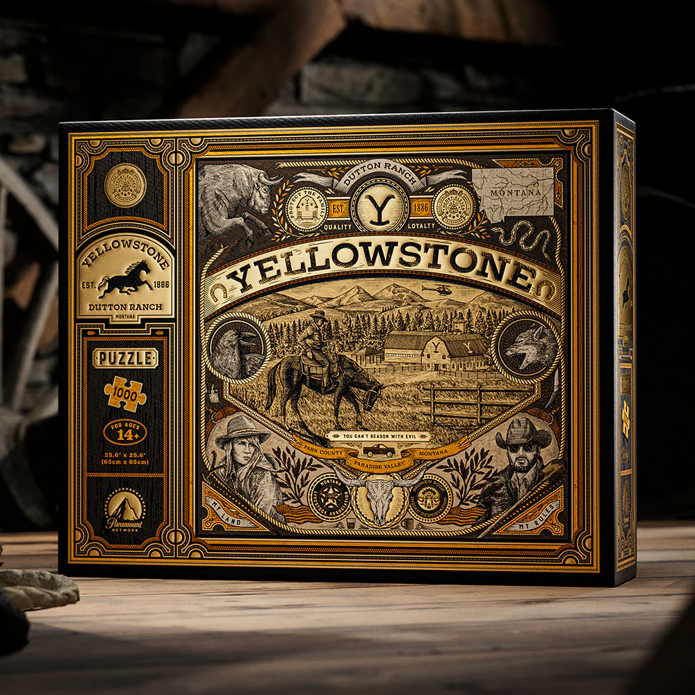 Yellowstone 1,000-Piece Puzzle - Image 3