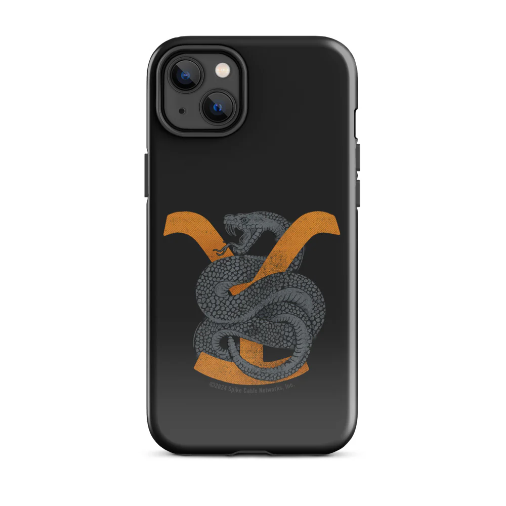Yellowstone Rattlesnake Tough iPhone Case - Image 13