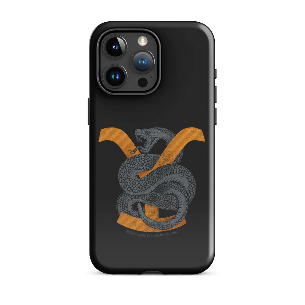 Yellowstone Rattlesnake Tough iPhone Case - Image 21