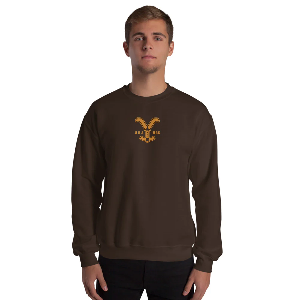 Yellowstone Ride For The Brand Embroidered Sweatshirt - Image 4