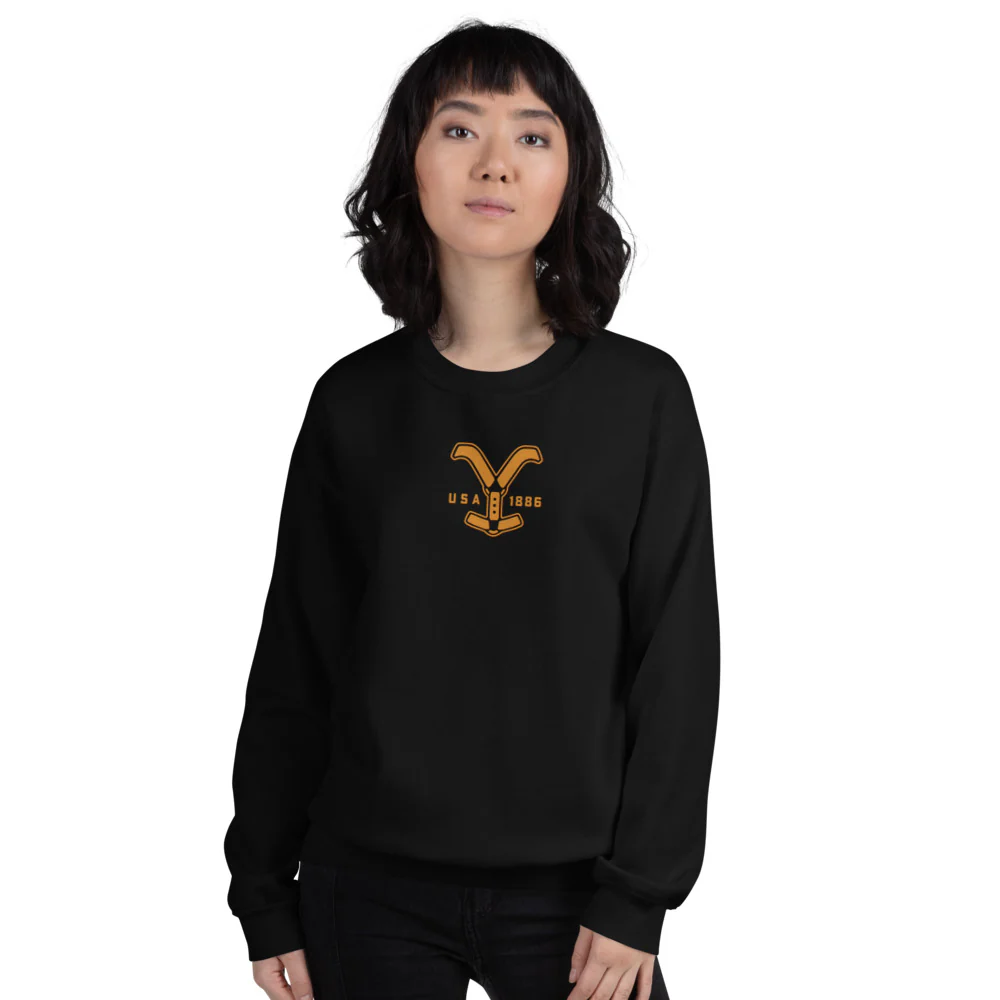 Yellowstone Ride For The Brand Embroidered Sweatshirt - Image 7
