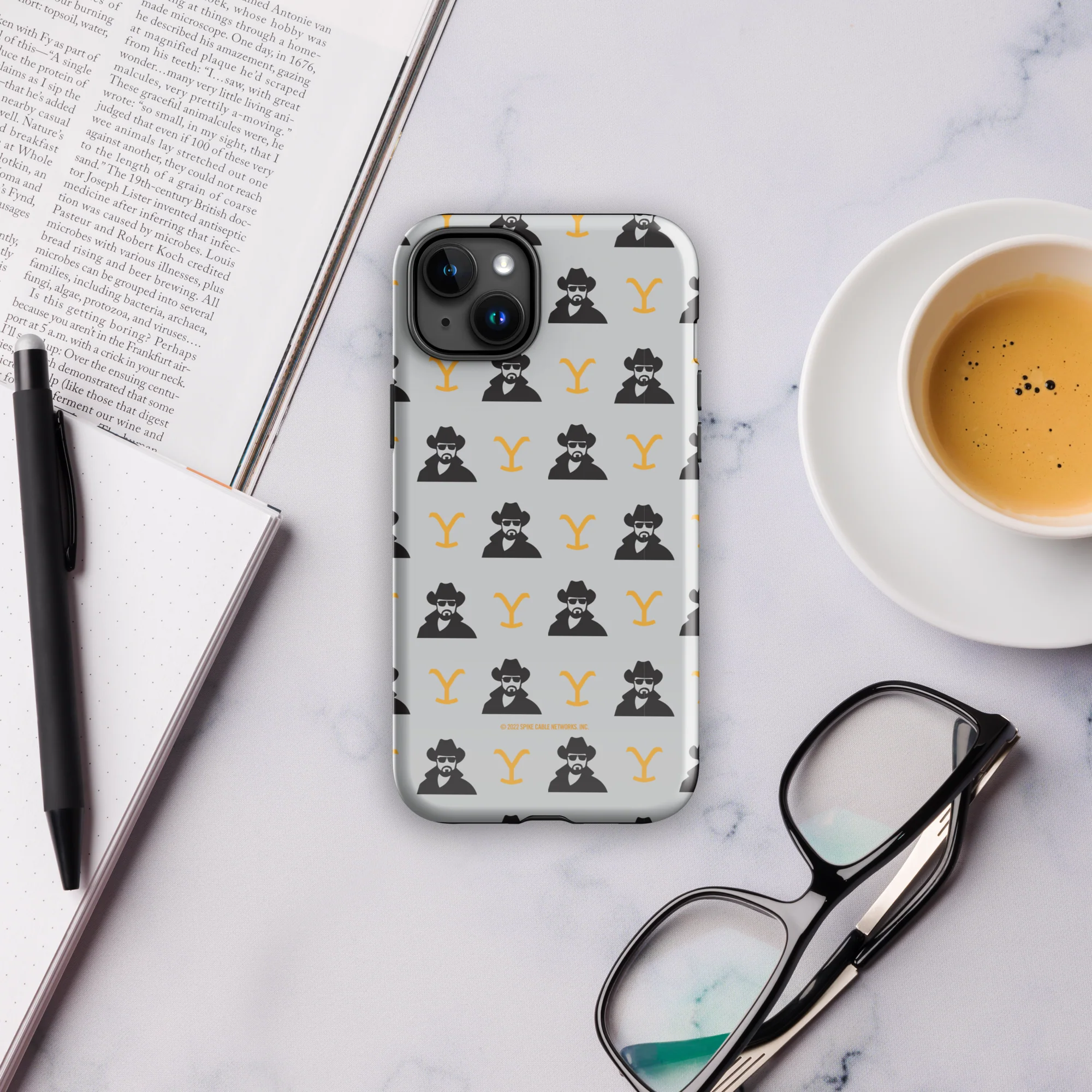 Yellowstone RIP Pattern Tough Phone Case - iPhone - Image 13