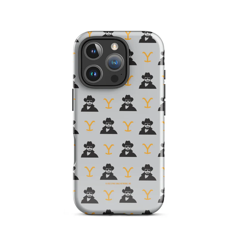 Yellowstone RIP Pattern Tough Phone Case - iPhone - Image 2