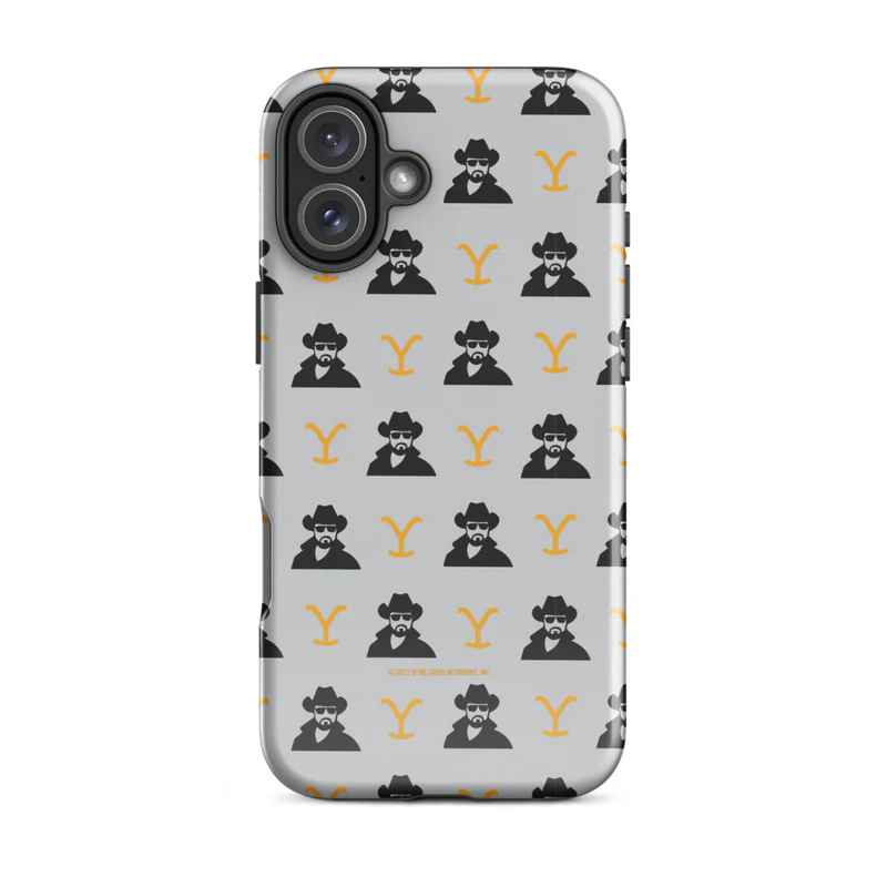 Yellowstone RIP Pattern Tough Phone Case - iPhone - Image 3