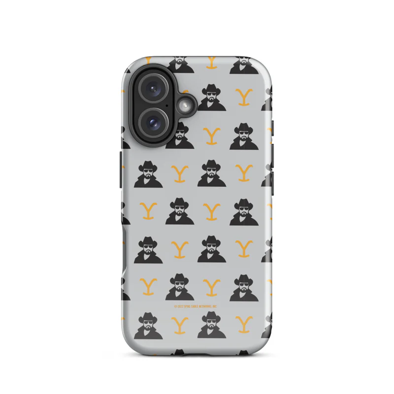 Yellowstone RIP Pattern Tough Phone Case - iPhone - Image 4