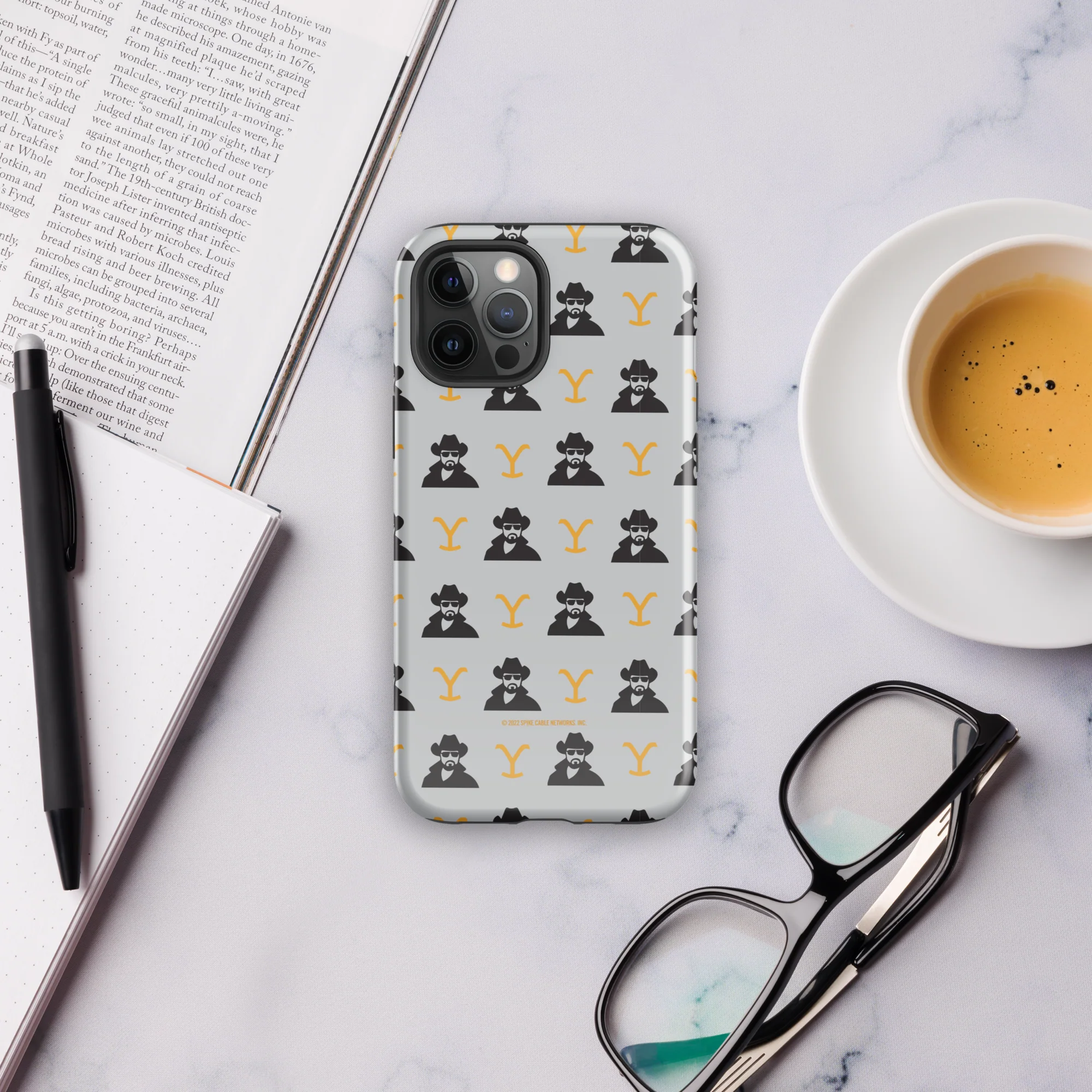 Yellowstone RIP Pattern Tough Phone Case - iPhone - Image 43