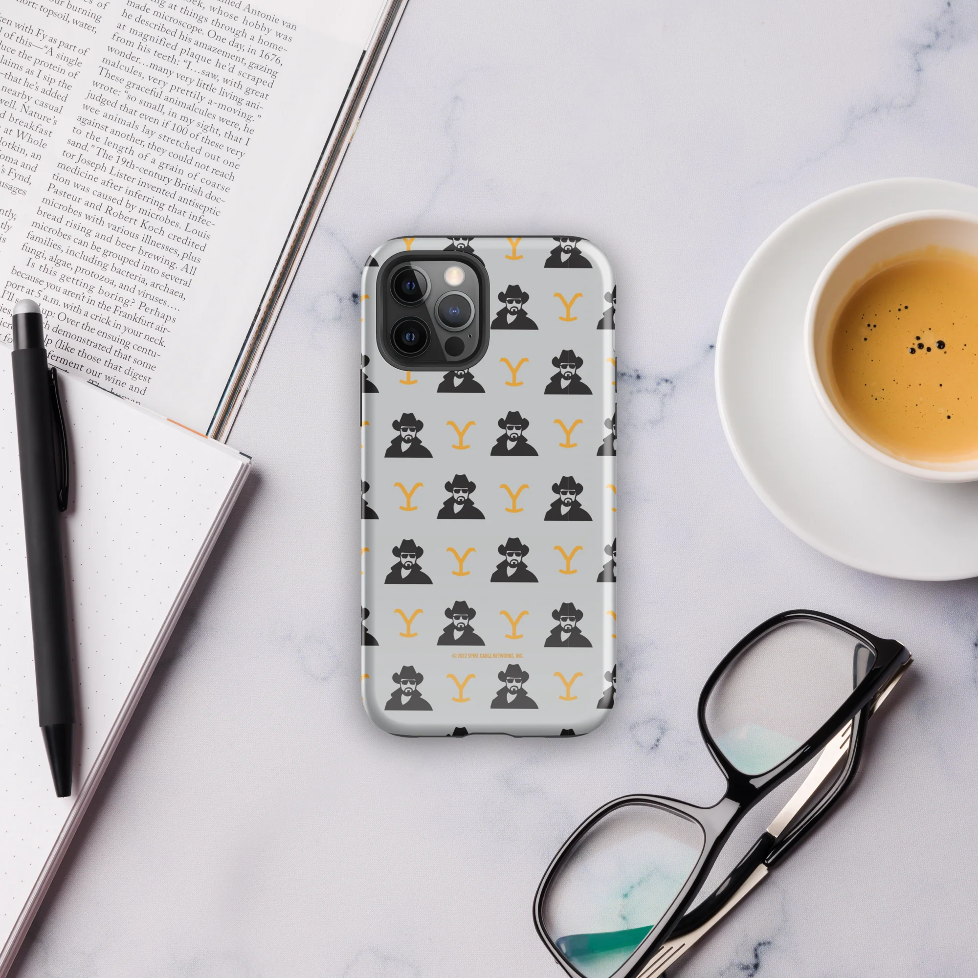 Yellowstone RIP Pattern Tough Phone Case - iPhone - Image 46