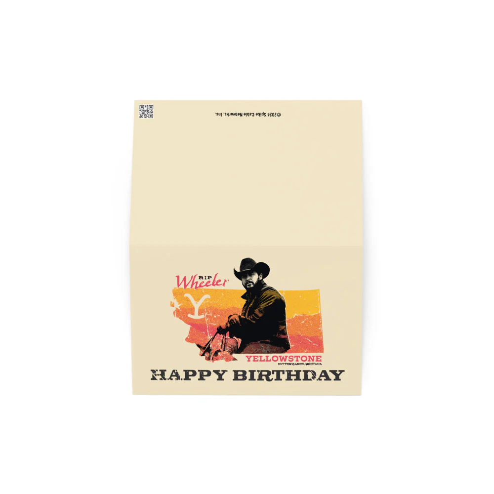 Yellowstone Rip Wheeler Birthday Card - Image 5