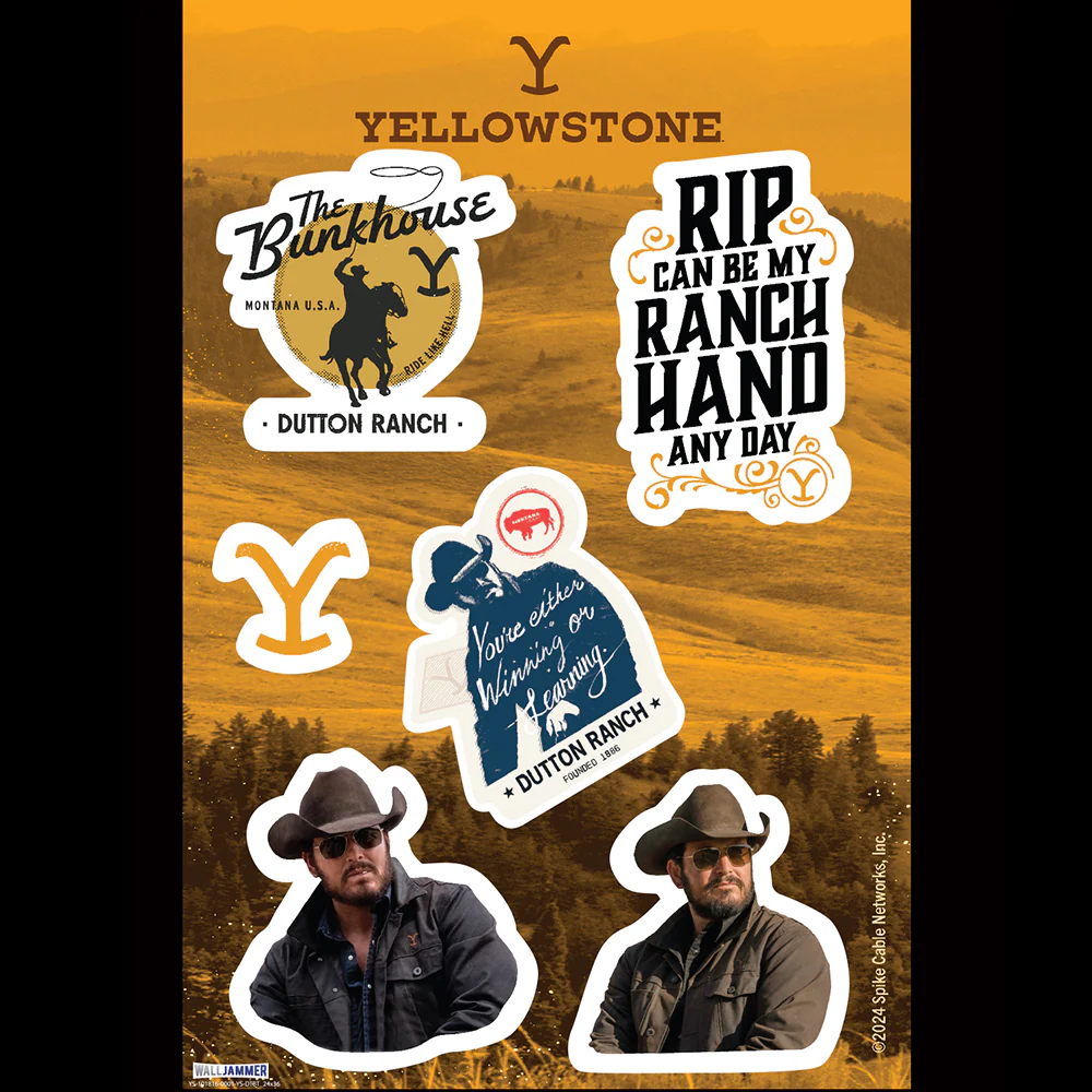 Yellowstone Rip Wheeler Wall Decals - Image 2