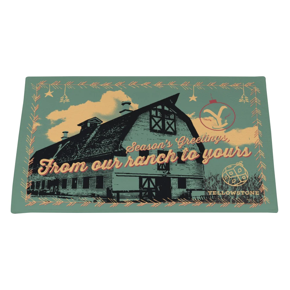 Yellowstone Season's Greetings Doormat - Image 2