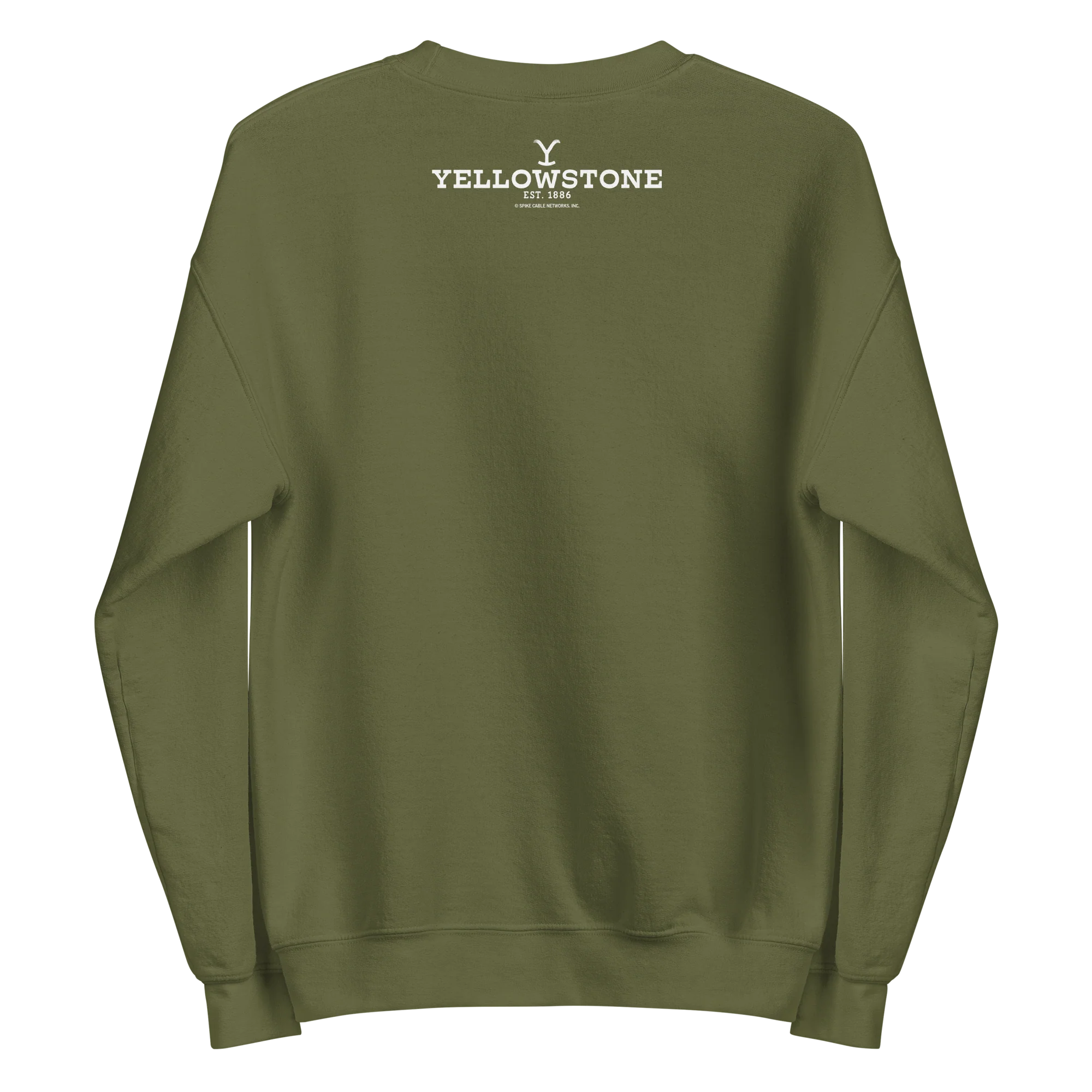Yellowstone Take 'Em To The Train Station Fleece Crewneck Sweatshirt - Image 2