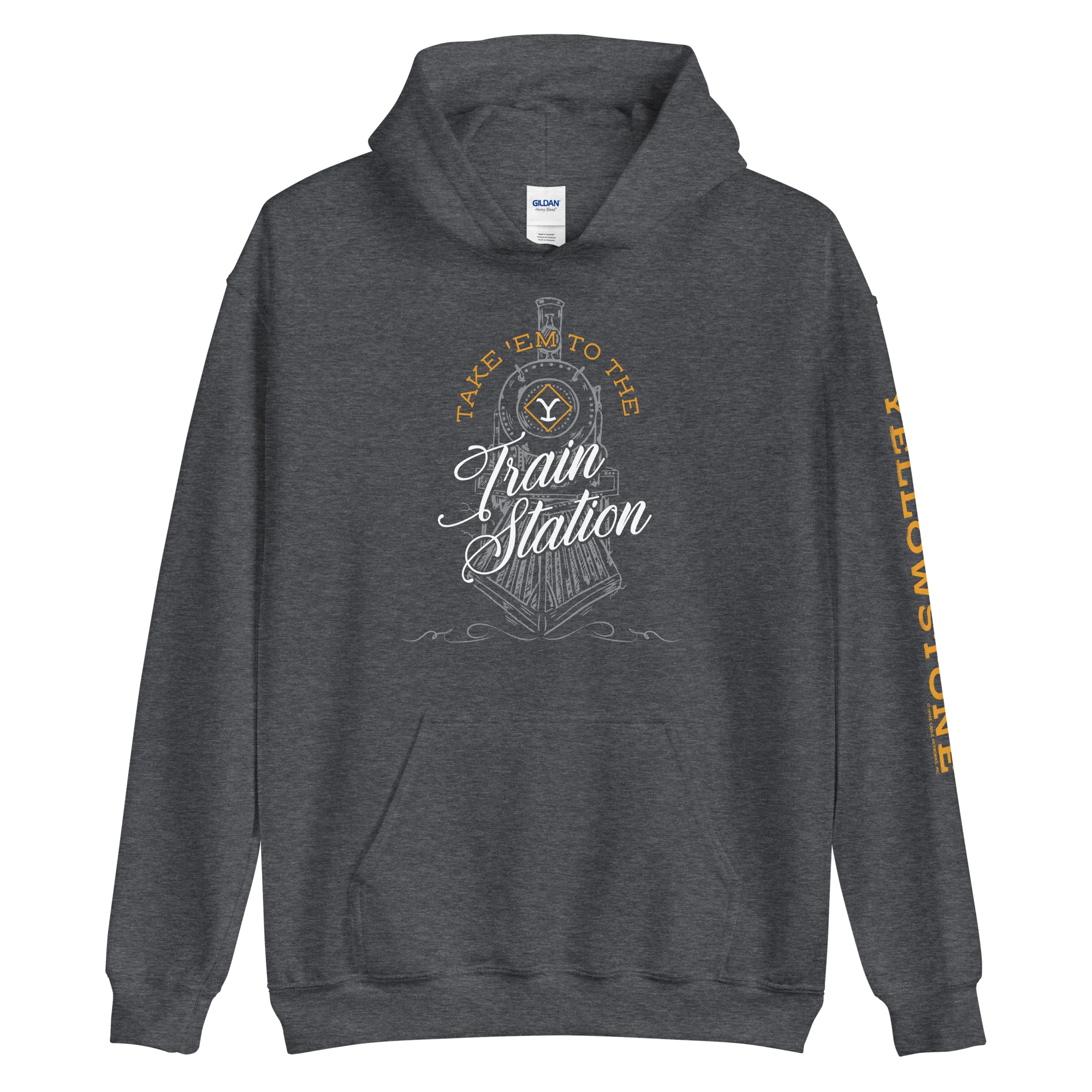 Yellowstone Take 'Em To The Train Station Hoodie - Image 2